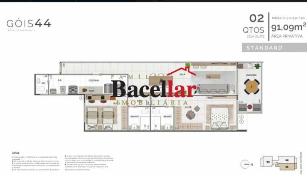 Apartamento, 2 quartos, 85 m² - Foto 9
