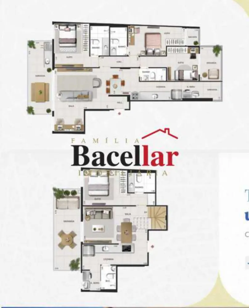 Apartamento, 3 quartos, 100 m² - Foto 3