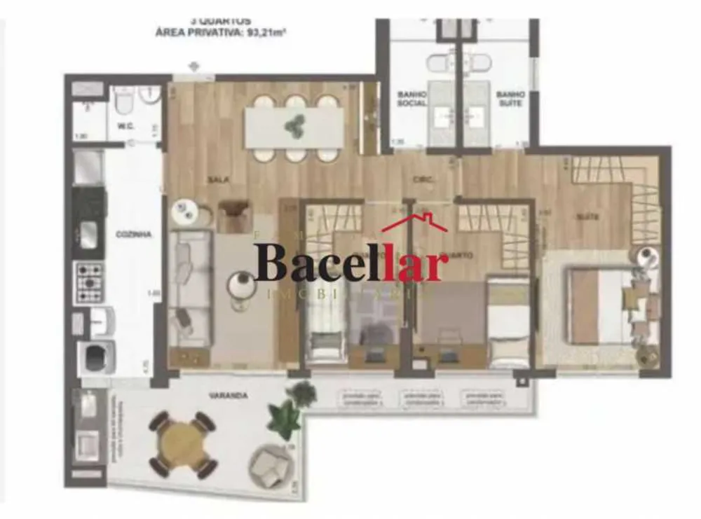 Apartamento, 3 quartos, 91 m² - Foto 16