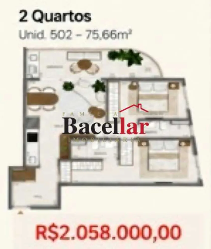 Apartamento, 2 quartos, 75 m² - Foto 15