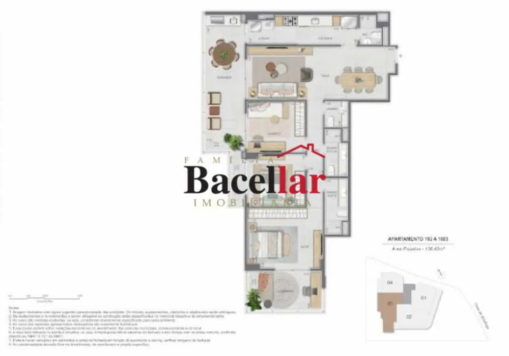 Apartamento, 3 quartos, 136 m² - Foto 17