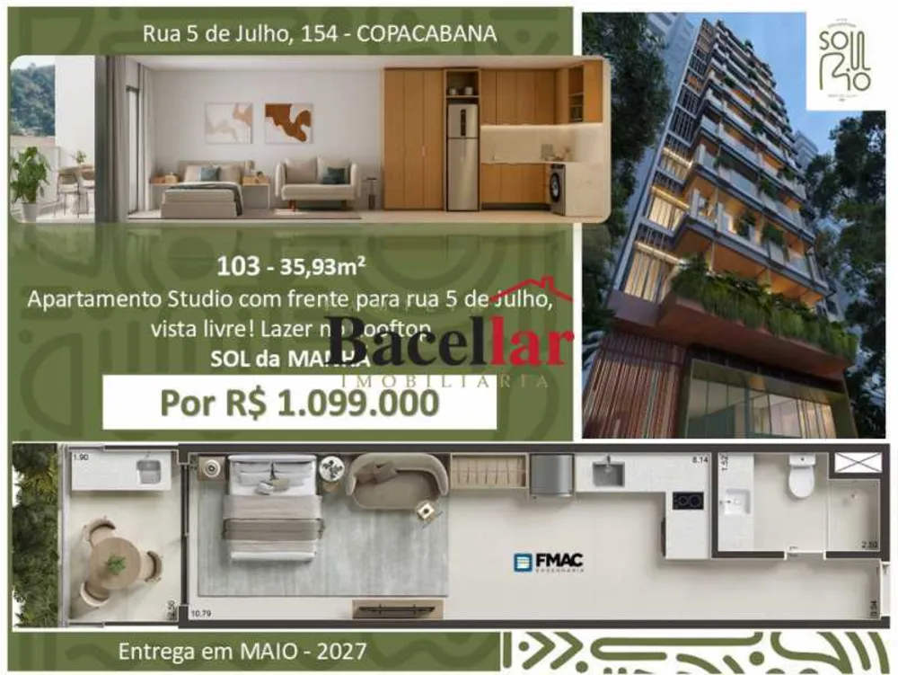 Apartamento, 1 quarto, 35 m² - Foto 9