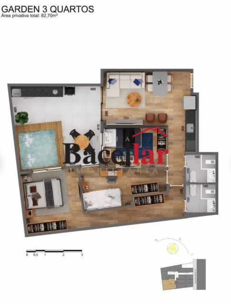 Apartamento, 3 quartos, 82 m² - Foto 17