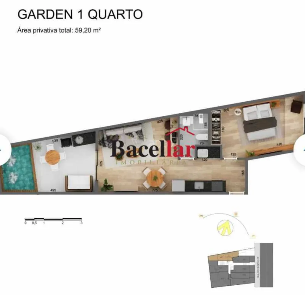 Apartamento, 1 quarto, 59 m² - Foto 17
