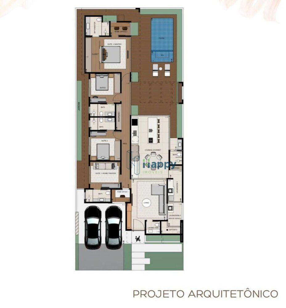 Casa de Condomínio, 4 quartos - Foto 4