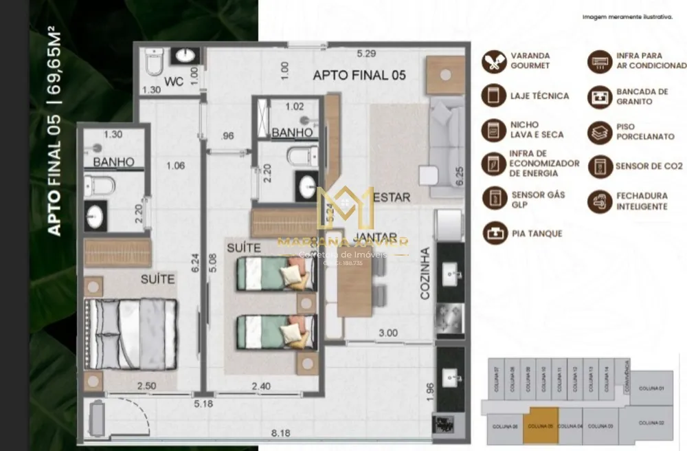 Apartamento, 35 m² - Foto 11