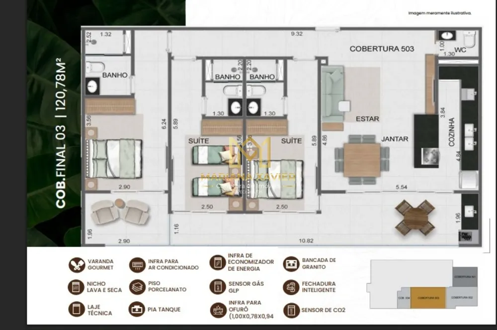 Apartamento, 35 m² - Foto 8