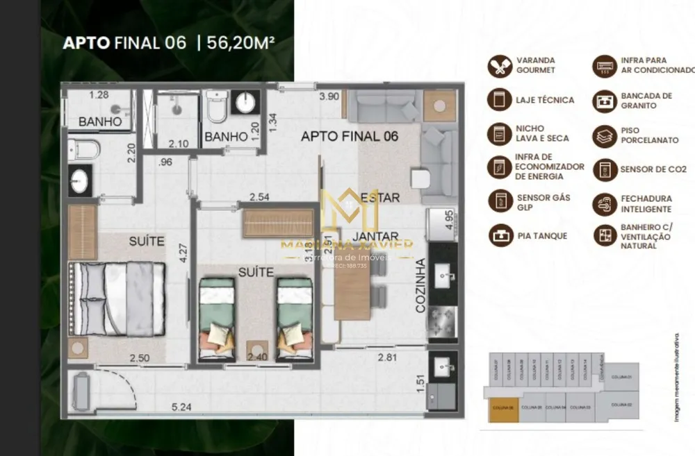 Apartamento, 35 m² - Foto 12