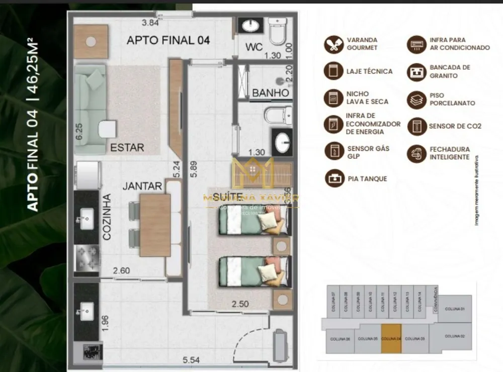 Apartamento, 35 m² - Foto 13