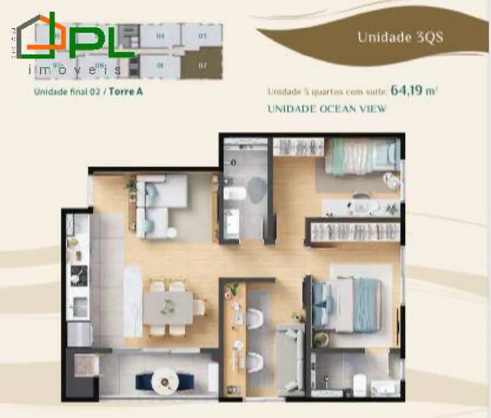 Apartamento, 2 quartos - Foto 8