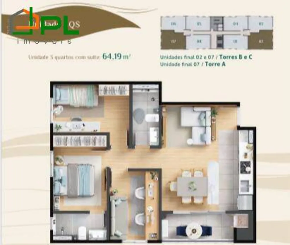 Apartamento, 2 quartos - Foto 6