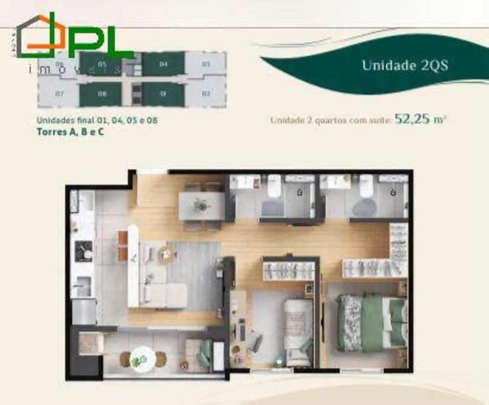 Apartamento, 2 quartos - Foto 7