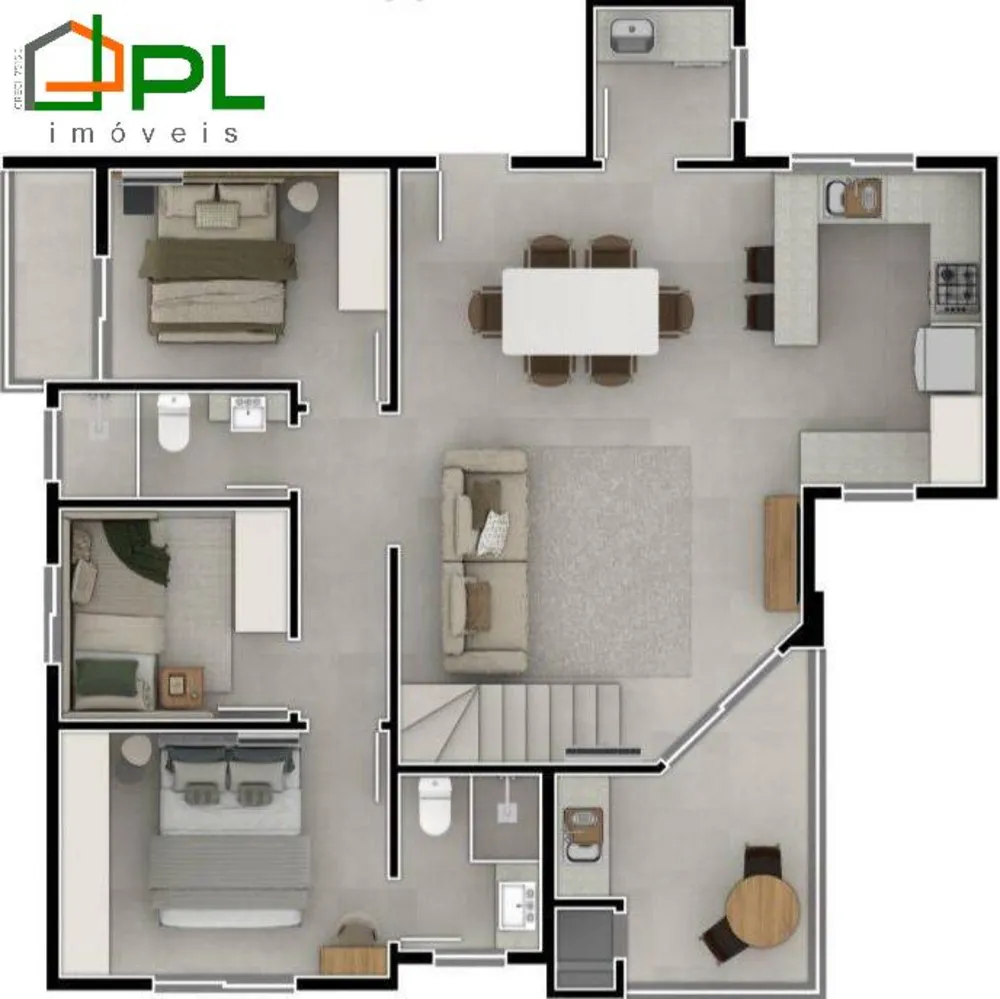 Apartamento, 3 quartos - Foto 7
