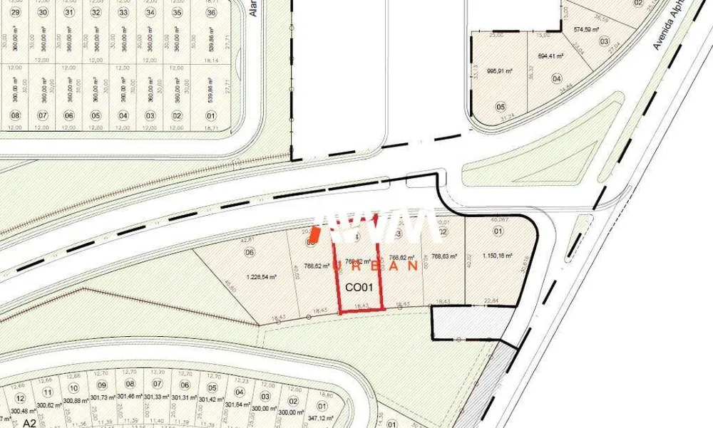 Terreno, 768 m² - Foto 1