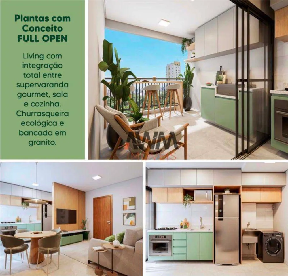 Apartamento, 2 quartos, 54 m² - Foto 2
