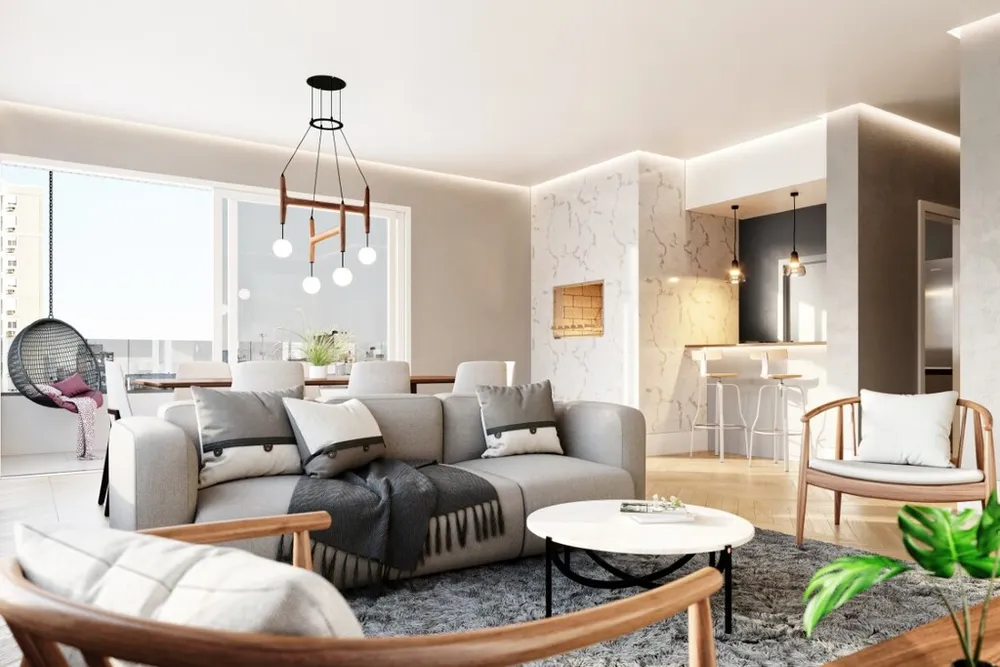 Apartamento, 3 quartos, 124 m² - Foto 1