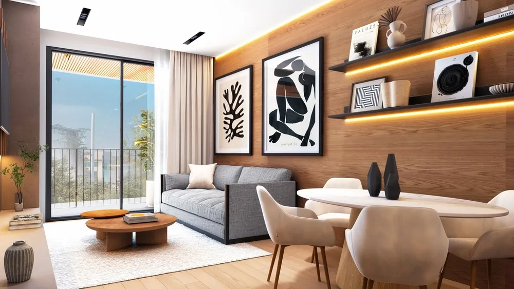 Apartamento, 1 quarto, 69 m² - Foto 1