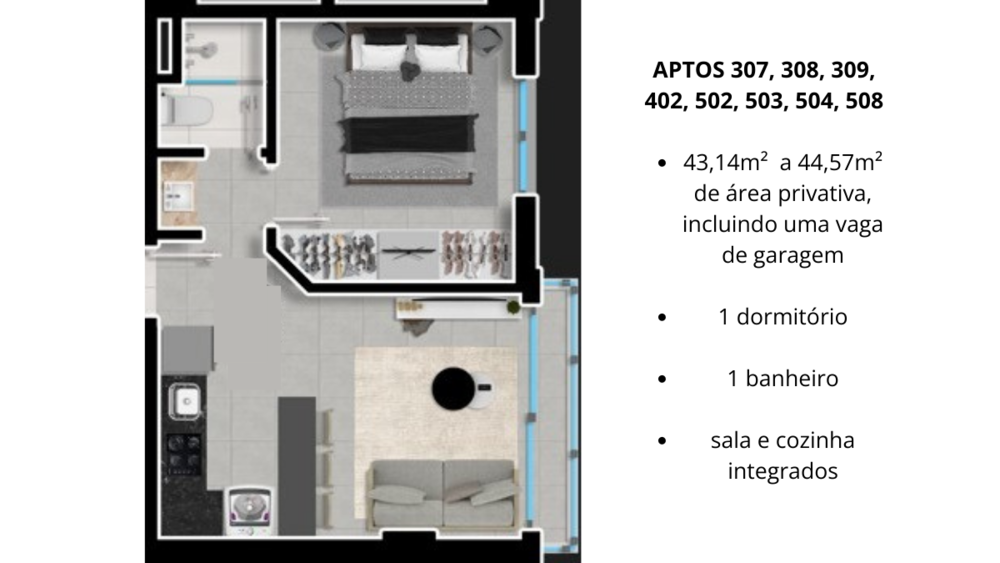 Apartamento, 2 quartos, 66 m² - Foto 8