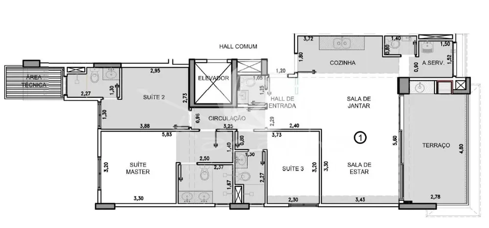 Apartamento, 3 quartos, 111 m² - Foto 8