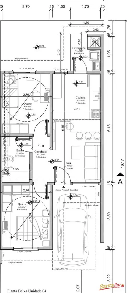 Casa, 2 quartos, 60 m² - Foto 12