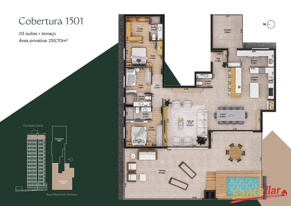 Apartamento, 3 quartos, 76 m² - Foto 7