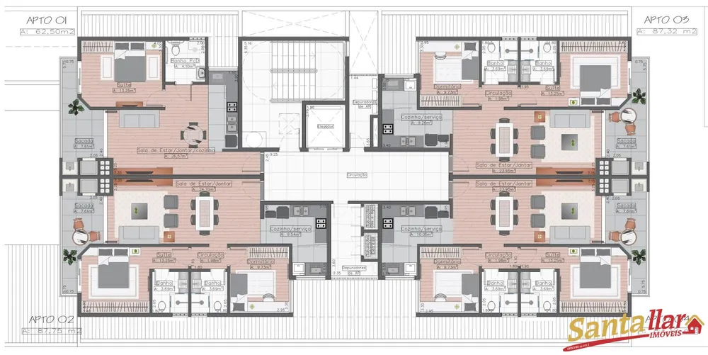 Apartamento, 2 quartos, 102 m² - Foto 5