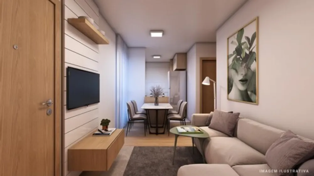 Apartamento, 2 quartos, 40 m² - Foto 3