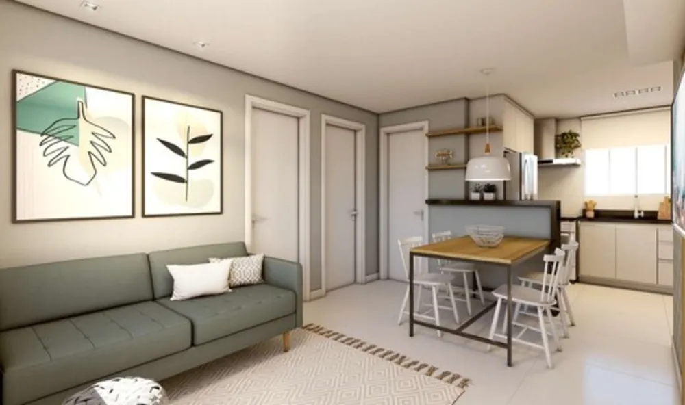 Apartamento, 2 quartos, 46 m² - Foto 2