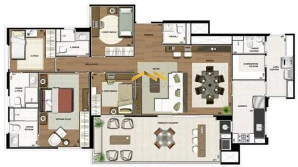 Apartamento, 2 quartos, 138 m² - Foto 8