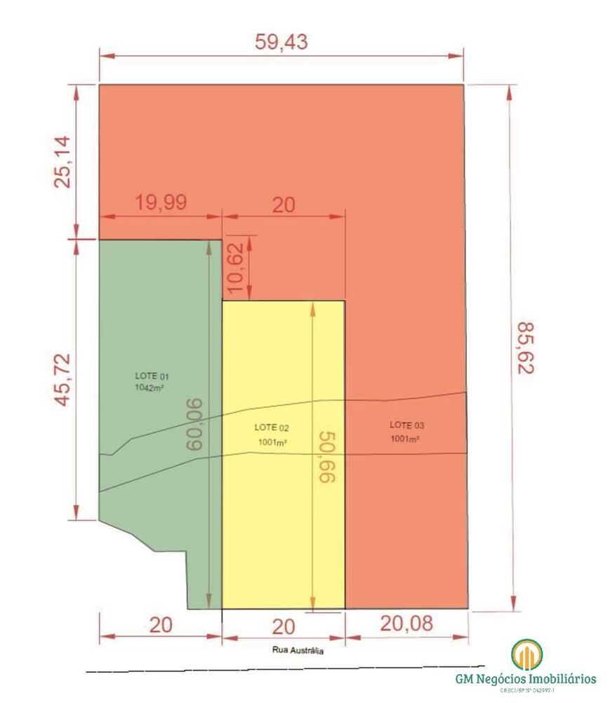 Terreno à venda, 1042m² - Foto 3
