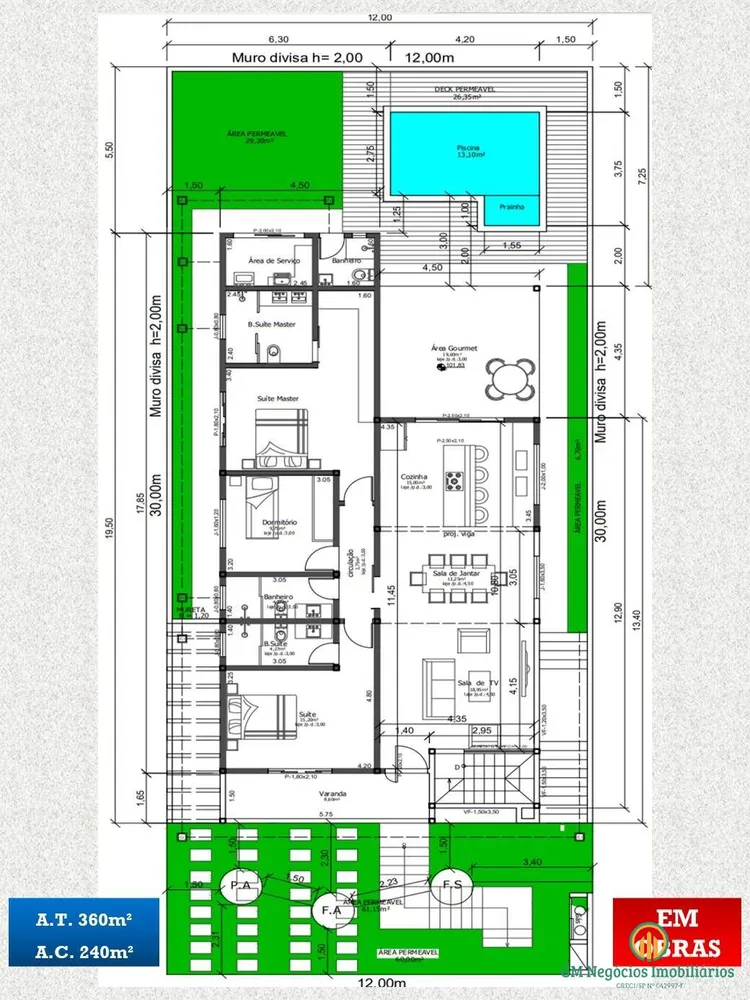 Casa de Condomínio, 3 quartos - Foto 3