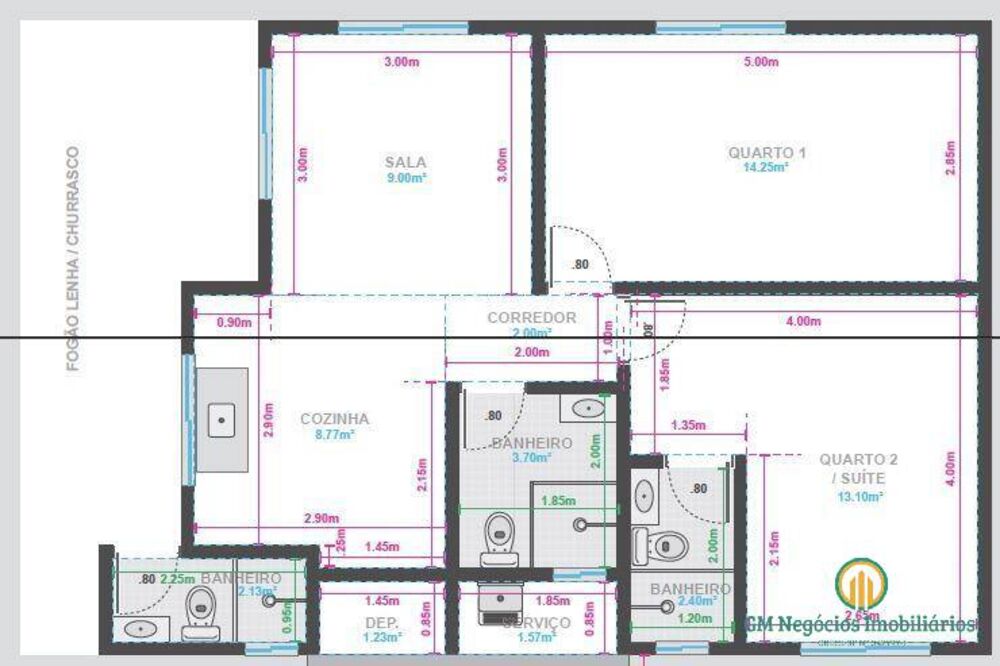 Casa à venda com 2 quartos, 125m² - Foto 7
