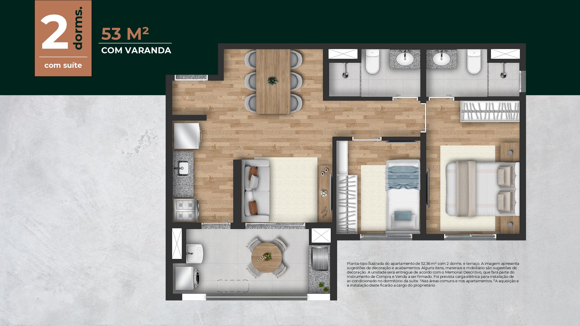 Apartamento à venda com 2 quartos, 47m² - Foto 4