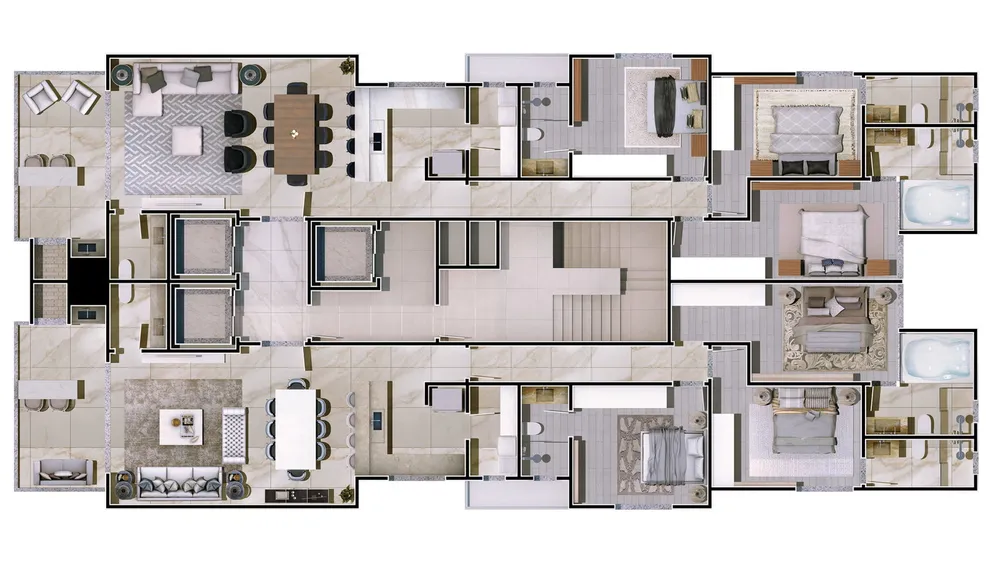 Apartamento, 4 quartos, 200 m² - Foto 2