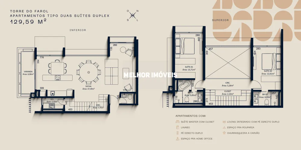 Apartamento, 2 quartos, 87 m² - Foto 12