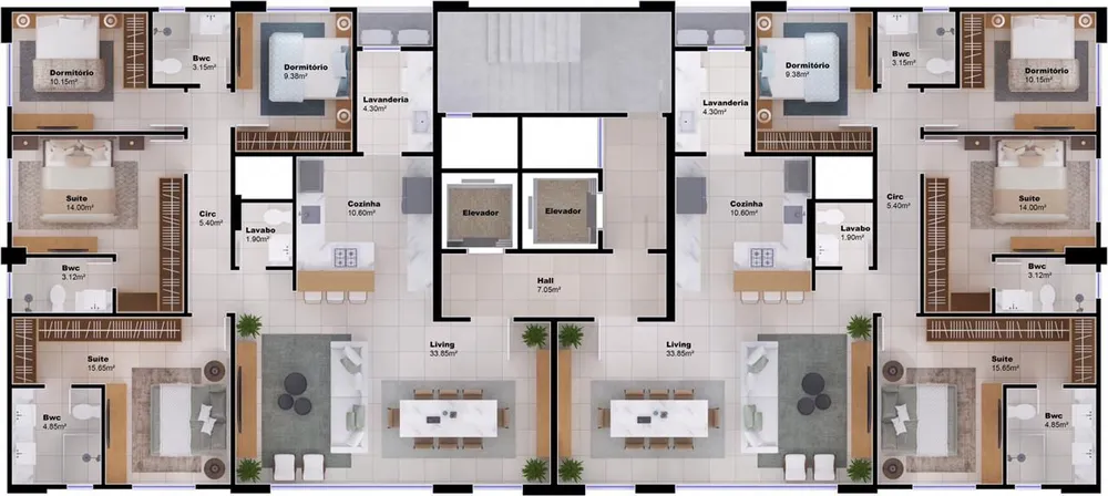 Apartamento, 4 quartos, 270 m² - Foto 6