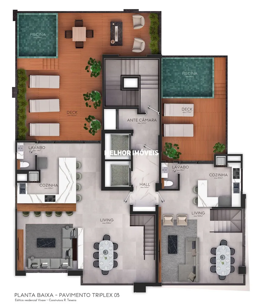 Cobertura, 4 quartos, 267 m² - Foto 4