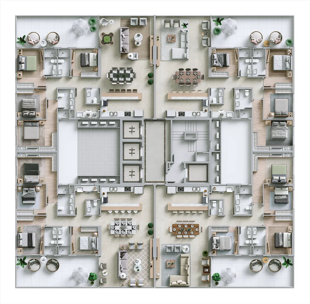 Apartamento, 4 quartos, 141 m² - Foto 3