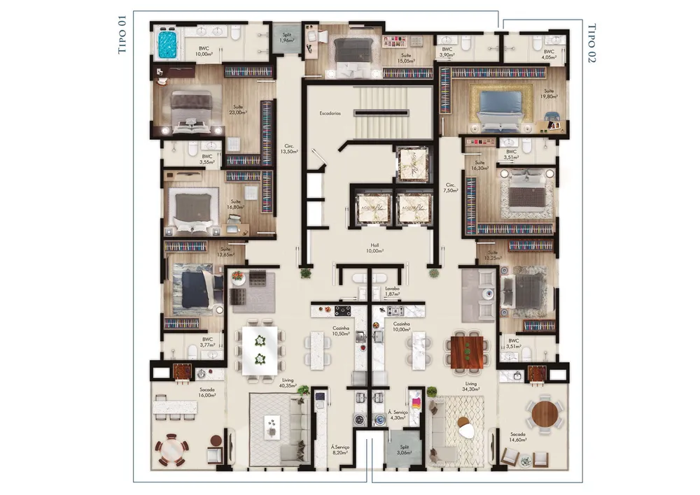 Apartamento, 202 m² - Foto 5