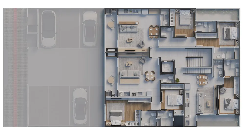Apartamento, 2 quartos, 100 m² - Foto 8