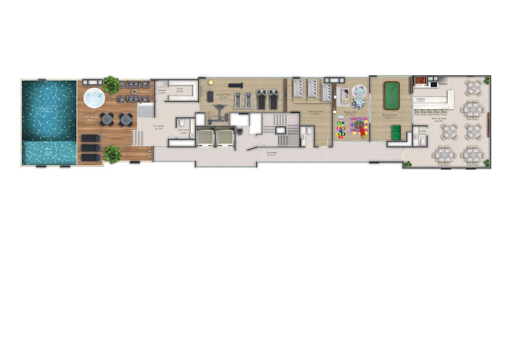 Apartamento, 2 quartos, 60 m² - Foto 2