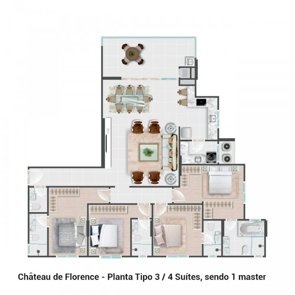 Apartamento, 4 quartos, 179 m² - Foto 10