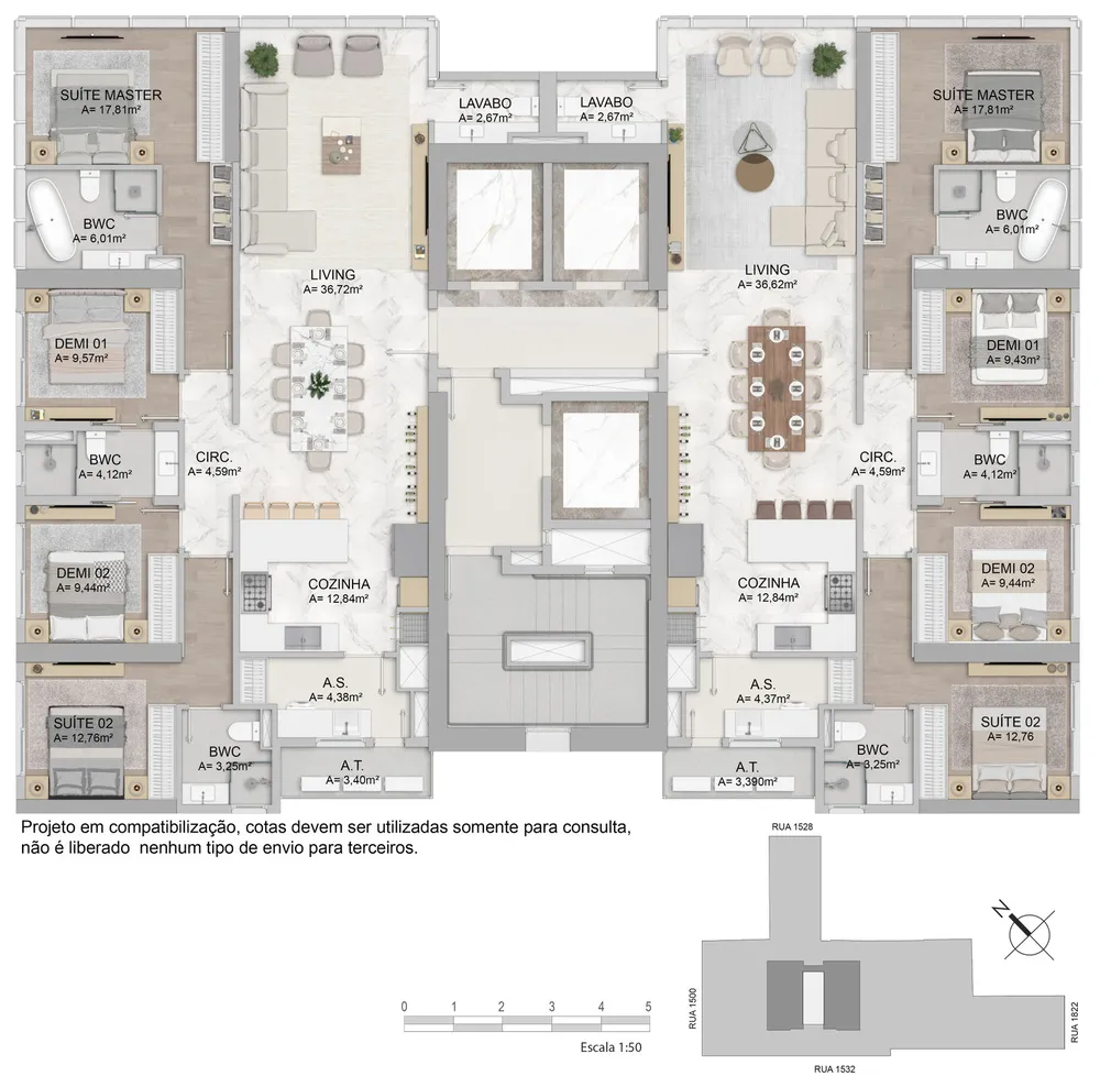 Apartamento, 4 quartos, 152 m² - Foto 3