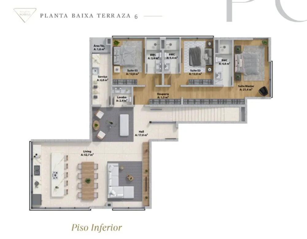 Apartamento, 3 quartos, 333 m² - Foto 8
