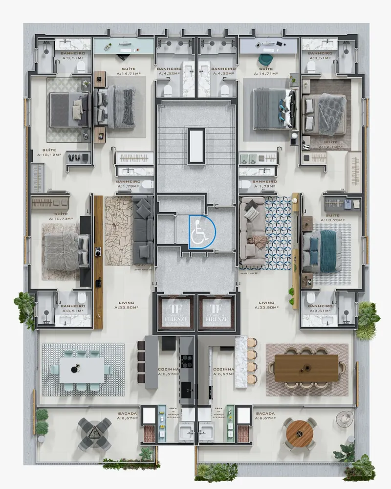 Apartamento, 3 quartos, 117 m² - Foto 5