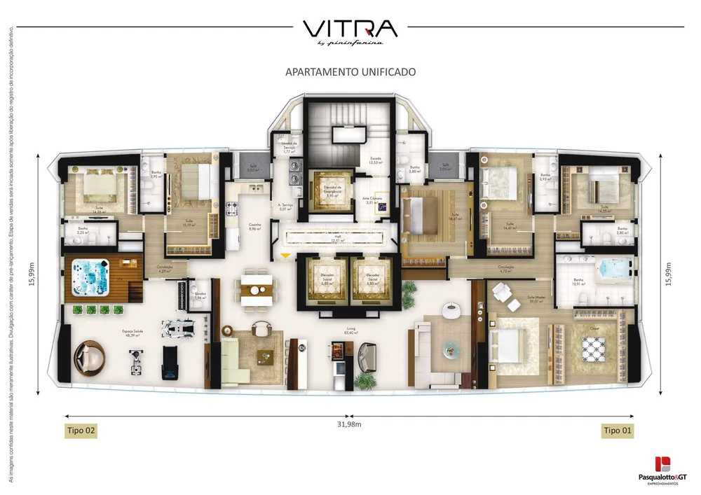 Apartamento, 4 quartos, 165 m² - Foto 12