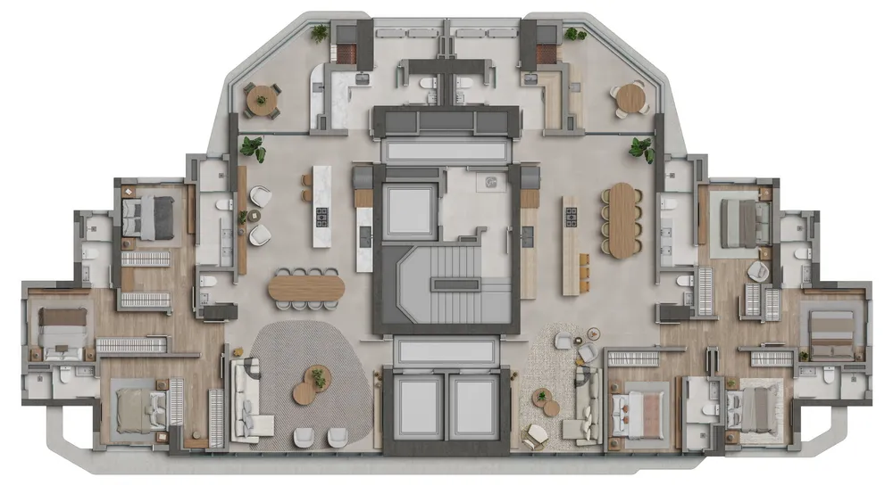 Apartamento, 4 quartos, 266 m² - Foto 12
