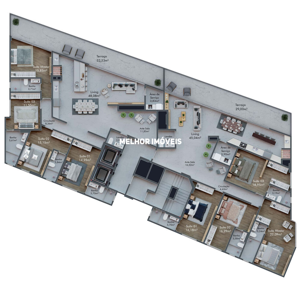 Apartamento, 3 quartos, 147 m² - Foto 16