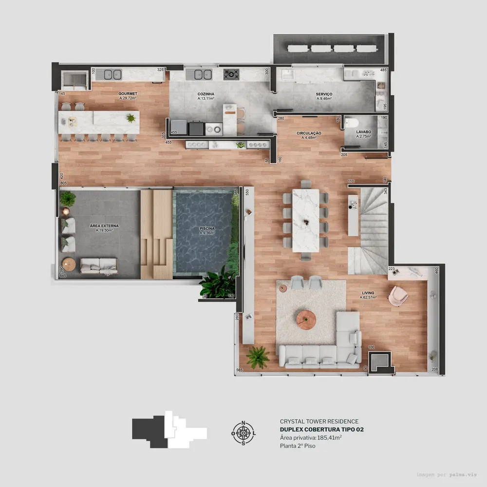 Apartamento, 3 quartos, 175 m² - Foto 5