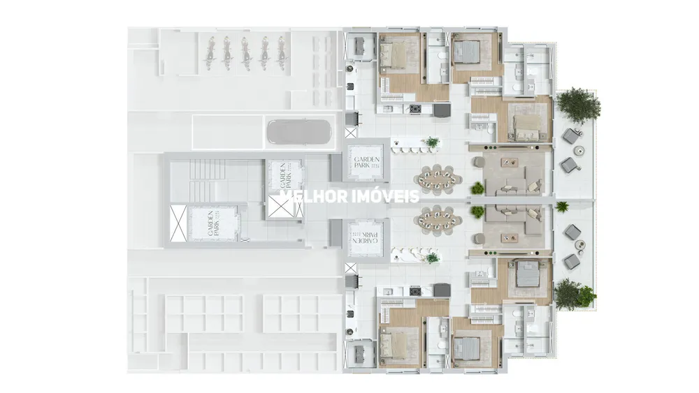 Apartamento, 3 quartos, 122 m² - Foto 1